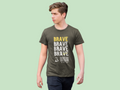 Brave T-Shirt In Dark - Mon Zurich Originals