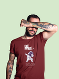 Be Free  T-Shirt In Dark - Mon Zurich Originals