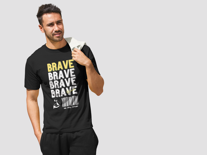 Brave T-Shirt In Dark - Mon Zurich Originals