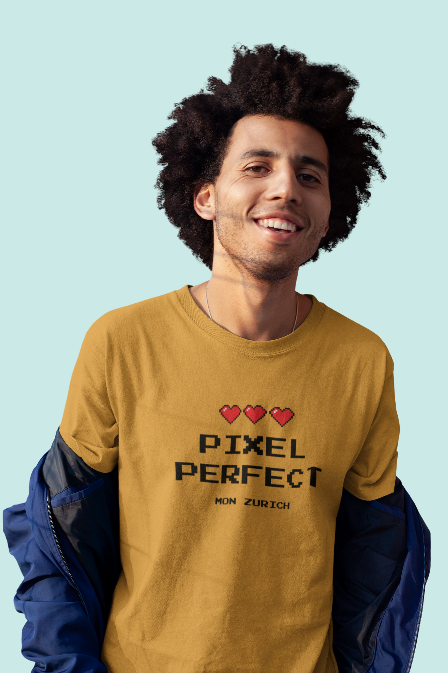 Pixel Perfct T-Shirt In Light - Mon Zurich Originals Originals
