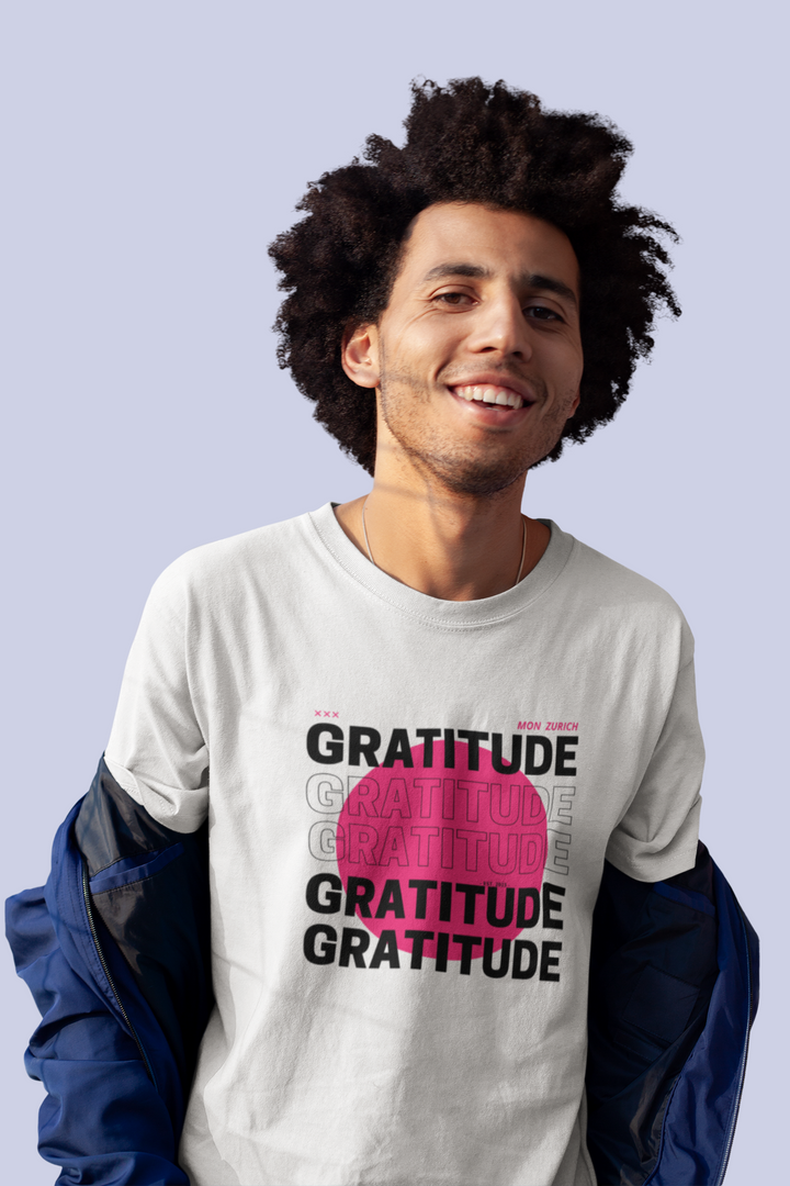 Gratitude T-Shirt In Light - Mon Zurich Originals